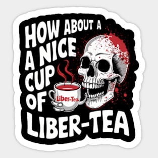 Helldivers 2 Nice cup of liber-tea Sticker